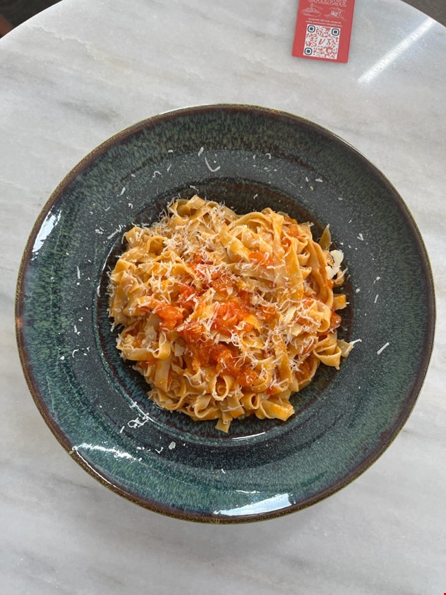 Domatesli Fettuccine